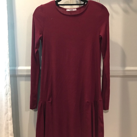 pull and bear long dress